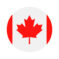 Canada - Round Flag Vector Flat Icon